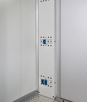 Biohort Elektro-Montagepanel für CasaNova, beschichtet