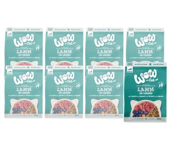 WOW® Cat Trockenfutter für Katzen Senior, Lamm & Leinsamen