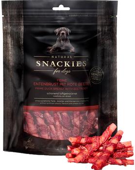SNACKIES® Hundesnack Entenbrust mit Rote Beete