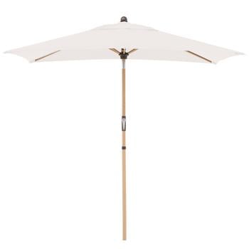 Doppler Sonnenschirm Aluwood Ultra, rechteckig, ca. B210/T140 cm