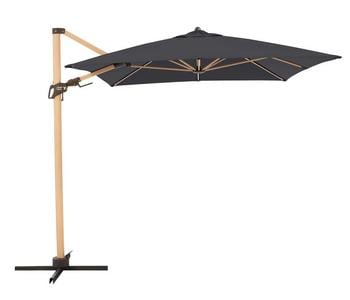 Doppler Pendelschirm Aluwood, rechteckig, ca. B300/T220 cm