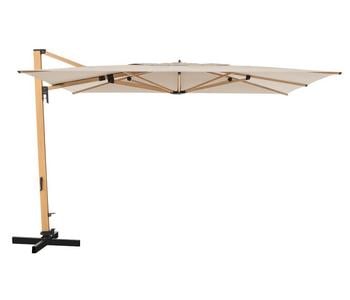 Doppler Pendelschirm Aluwood XL, rechteckig, ca. B400/T300 cm