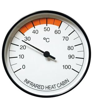 Weka Thermometer für Infrarotkabinen - Metall