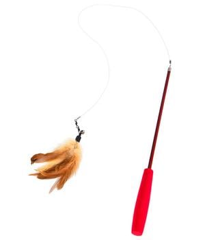 Dehner Lieblinge Spielangel Fluff, ca. L37-91 cm