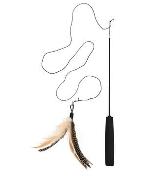 Dehner Lieblinge Spielangel Feathers, ca. L38-68 cm