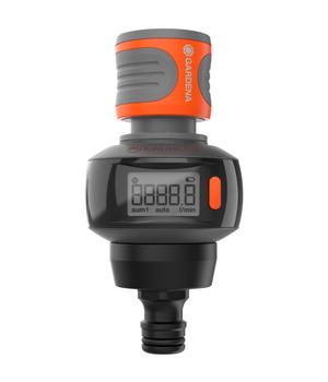 GARDENA Wasserzähler Aqua Count, Grau / Orange - Kunststoff
