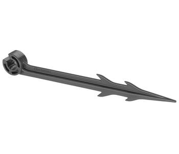 GARDENA Micro-Drip-System Rohrhalter, 3/16", 15 Stk, Schwarz - Kunststoff