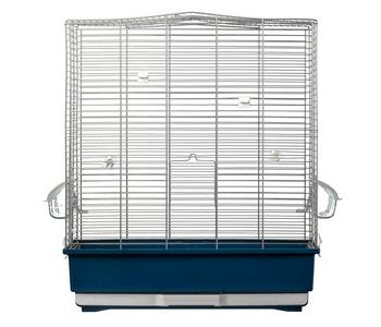 Dehner Lieblinge Vogeltransportkäfig Birdie 50, ca. B41/H62/T36 cm, Dunkelblau - Kunststoff