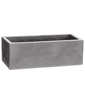 Dehner Kunststoff-Blumenkasten Palermo, ca. B80/H27/T30 cm, Grau - Kunststoff