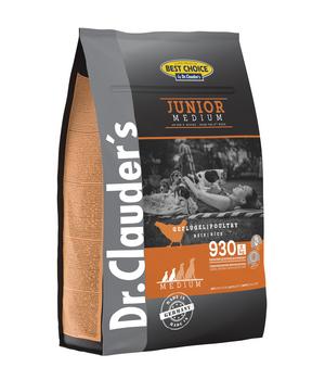Dr. Clauder’s® Trockenfutter für Hunde Best Choice Junior Medium Breed