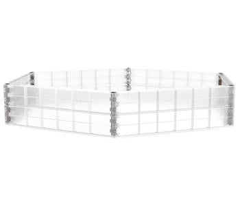 Garantia Wachstumsmodul Hochbeet-System, Transparent - Kunststoff