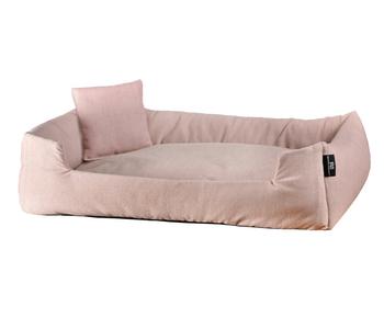 ROHRSCHNEIDER Kuschelsofa Blue, rechteckig, Zartrosa - Polyester