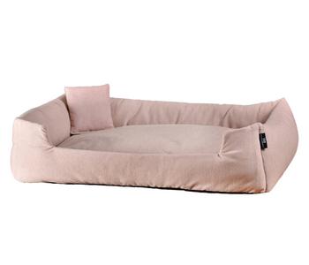 ROHRSCHNEIDER Kuschelsofa Blue, rechteckig, Zartrosa - Polyester