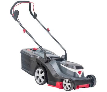 AL-KO Akku-Rasenmäher 3.82 LI Easy, inkl. 2 Akkus, Schwarz / Grau Rot - Kunststoff Metall
