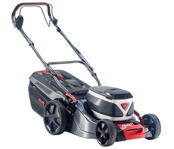 AL-KO Akku-Rasenmäher 46.2 LI SP-W Comfort, inkl. 2 Akkus, Schwarz / Grau Rot - Kunststoff Metall