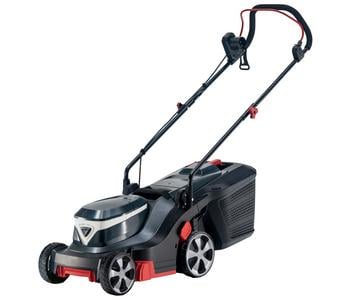 AL-KO Elektrorasenmäher 3.22 E Easy, Schwarz / Grau Rot - Kunststoff Metall