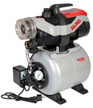 AL-KO Hauswasserwerk HW 3600, Schwarz / Grau Rot - Metall Kunststoff