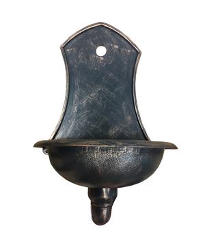Roto Garten-Waschbecken Saturn, ca. H75 cm, Bronze - Polyethylen