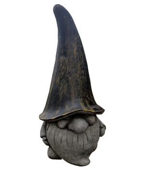 Dehner Stein-Zwerg, dunkelgrau, ca. H32 cm