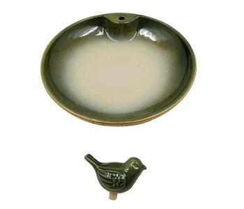 Dehner Natura Premium Vogeltränke Punto, ca. Ø28,5/H6 cm