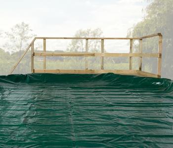 Weka Abdeckplane für Pool 595, Grün