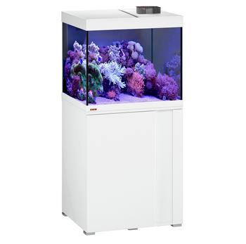 EHEIM Aquarium Kombination Limited Edition VivalineLED 150, 150 l, ca. B61/H124/T51 cm, Weiß - Holz / Glas