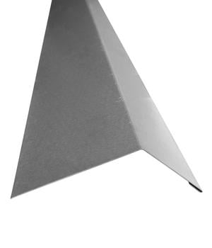 Weka Rinneneinhangblech für Flachdachhäuser, bis 6 m, Grau - Blech
