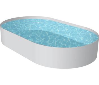 Summer Fun Stahlwandpool-Set, oval