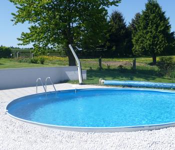 Summer Fun Stahlwand-Einbaupool-Set, rund