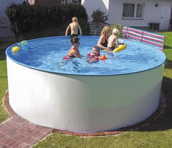 Summer Fun Aufstellbecken-Set, Basic Pro, rund
