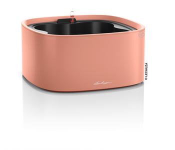 LECHUZA Kunststoff-Topf PILA Color Stick-System, quadratisch, ca. B35/H16,6/T35 cm, Apricot - Kunststoff