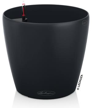 LECHUZA CLASSICO Color, All-in-One-Set, Dunkelgrau - Kunststoff