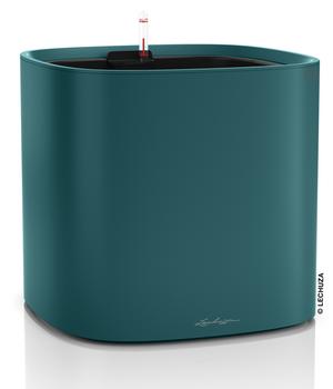 LECHUZA® Kunststoff-Topf PILA Color Planter, quadratisch, ca. B35/H33/T35 cm