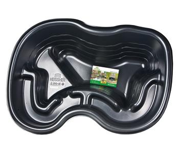 Heissner PE-Fertigteich klassisch, Schwarz - Polyethylen
