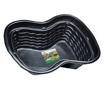 Heissner PE-Fertigteich klassisch, Schwarz - Polyethylen