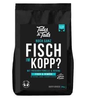 Tales & Tails Soft-Trockenfutter für Hunde Noch ganz Fisch im Kopp