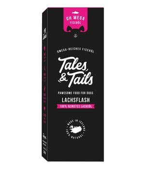 Tales & Tails Ergänzungsfutter für Hunde Lachsöl Oh Mega, 240 ml