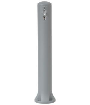 Garantia Kunststoff-Wasserzapfsäule Rondo, ca. H90 cm, Grau - Polypropylen