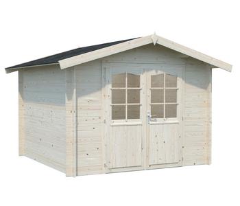 Palmako Gartenhaus Lotta, Beige - Fichtenholz