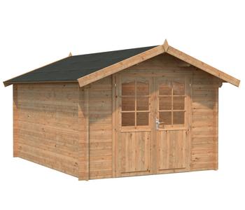 Palmako Gartenhaus Lotta, Braun - Fichtenholz