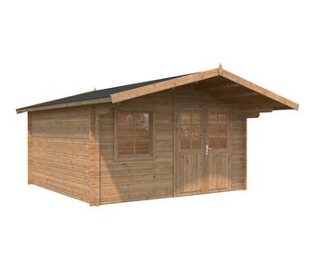 Palmako Gartenhaus Britta, Braun - Holz
