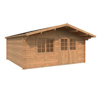 Palmako Gartenhaus Britta, Braun - Holz