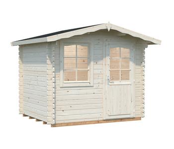 Palmako Gartenhaus Emma, ca. B290/H222/T254 cm, Beige - Holz