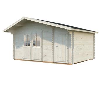 Palmako Gartenhaus Emma, ca. B513/H268/T410 cm, Beige - Holz