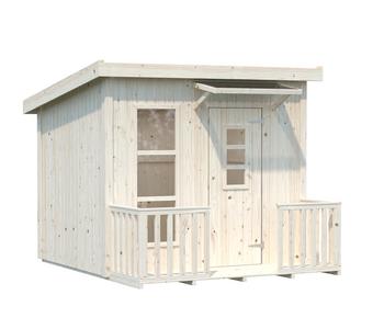 Palmako Spielhaus Harry, ca. B221/H189/T239 cm, Natur - Holz / Plexiglas