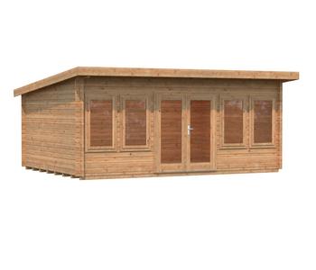 Palmako Gartenhaus Lisa, Braun - Holz