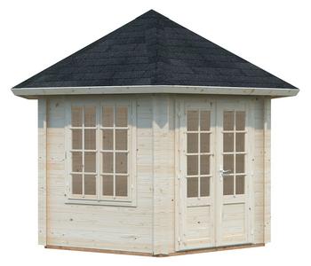 Palmako Pavillon Hanna, Natur - Fichtenholz / Glas
