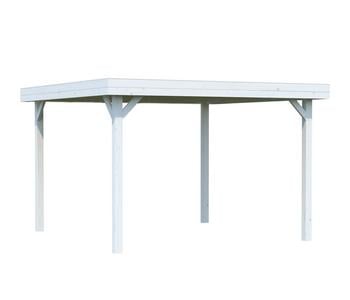 Palmako Pavillon Lucy, ca. B389/H254/T389 cm, Weiß - Holz