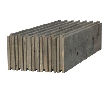 Palmako Fußboden für Gartenhaus Britta, Grau - Fichtenholz