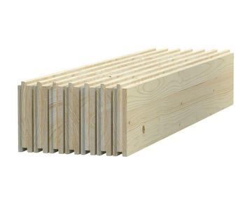 Palmako Fußboden für Gartenhaus Britta, Beige - Fichtenholz